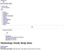 Mythology Study Guide Interactive Mythology Study Guide Interactive