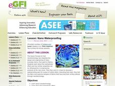 Nano Waterproofing Lesson Plan Nano Waterproofing Lesson Plan
