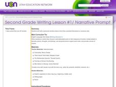 Narrative Prompt Lesson Plan Narrative Prompt Lesson Plan