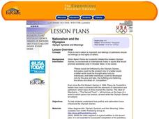 Nationalism and the Olympics Lesson Plan Nationalism and the Olympics Lesson Plan