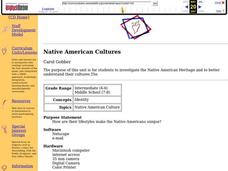 Native American Cultures Lesson Plan Native American Cultures Lesson Plan