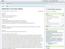 Natural Selection And Evolution Lesson Plan Natural Selection And Evolution Lesson Plan