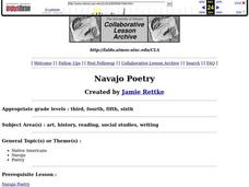 Navajo Poetry Lesson Plan Navajo Poetry Lesson Plan