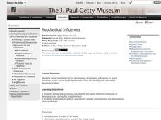 Neoclassical Influences Lesson Plan Neoclassical Influences Lesson Plan