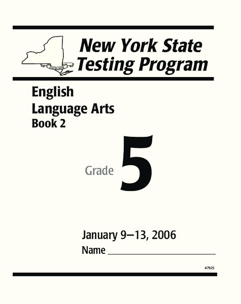 New York State Testing English Language Arts Worksheet New York State Testing English Language Arts Worksheet