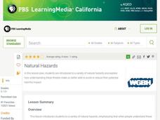 Natural Hazards Lesson Plan Natural Hazards Lesson Plan