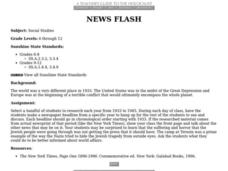 NEWS FLASH Lesson Plan NEWS FLASH Lesson Plan