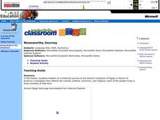 Newsworthy Journey Lesson Plan Newsworthy Journey Lesson Plan