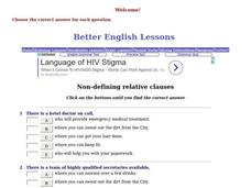 Non-defining relative clauses Interactive Non-defining relative clauses Interactive