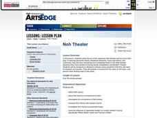 Noh Theater Lesson Plan Noh Theater Lesson Plan