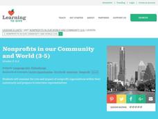 Nonprofits in our Community and World Lesson Plan Nonprofits in our Community and World Lesson Plan