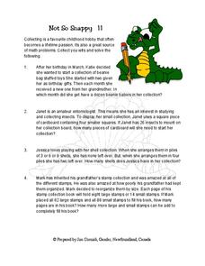 Not So Snappy 11 Lesson Plan Not So Snappy 11 Lesson Plan