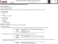 Note-Taking and Organizational Strategies Lesson Plan Note-Taking and Organizational Strategies Lesson Plan
