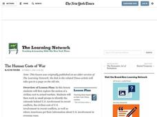 The Human Costs of War Lesson Plan The Human Costs of War Lesson Plan