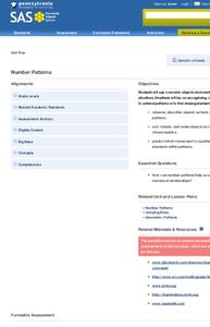 Number Patterns Lesson Plan Number Patterns Lesson Plan