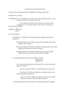 Number Sense Lesson Plan Number Sense Lesson Plan