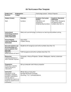 Numbers One To Ten Lesson Plan Numbers One To Ten Lesson Plan