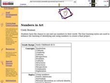 Numbers In Art Lesson Plan Numbers In Art Lesson Plan