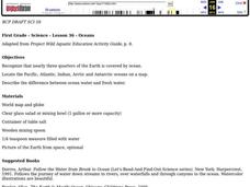 Oceans Lesson Plan Oceans Lesson Plan