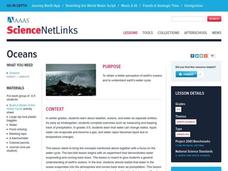 Oceans Lesson Plan Oceans Lesson Plan