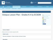 Octopus Lesson Plan Lesson Plan Octopus Lesson Plan Lesson Plan