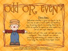 Odd or Even Activity Odd or Even Activity