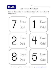 Odd or Even Worksheet Worksheet Odd or Even Worksheet Worksheet