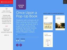 Once Upon a Pop-Up Book Lesson Plan Once Upon a Pop-Up Book Lesson Plan