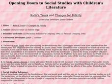 Opening Doors to Social Studies with Children's Literature Lesson Plan Opening Doors to Social Studies with Children's Literature Lesson Plan