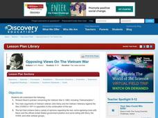Opposing Views on the Vietnam War Lesson Plan Opposing Views on the Vietnam War Lesson Plan
