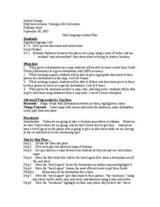 Oral Language Lesson Plan Oral Language Lesson Plan