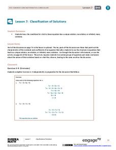 Classification of Solutions Lesson Plan Classification of Solutions Lesson Plan