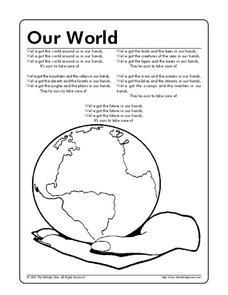 Our World Worksheet Our World Worksheet