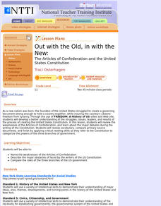 Out with the Old, in with the New Lesson Plan Out with the Old, in with the New Lesson Plan