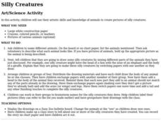 Silly Creatures Lesson Plan Silly Creatures Lesson Plan