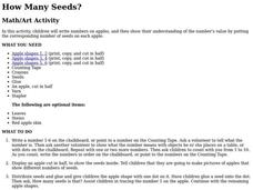 How Many Seeds? Lesson Plan How Many Seeds? Lesson Plan