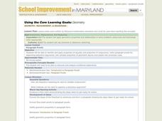 Paragraph Proofs Lesson Plan Paragraph Proofs Lesson Plan