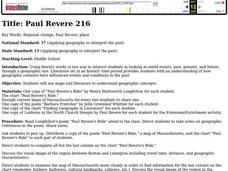 Paul Revere Lesson Plan Paul Revere Lesson Plan