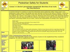 Pedestrian Safety for Students Lesson Plan Pedestrian Safety for Students Lesson Plan