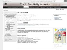 People at Work Lesson Plan People at Work Lesson Plan