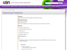 Personal Patriots Lesson Plan Personal Patriots Lesson Plan
