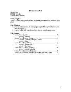 Physics of Boats Unit Plan Physics of Boats Unit Plan