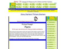 Picture Prompt:  Plants Worksheet Picture Prompt:  Plants Worksheet