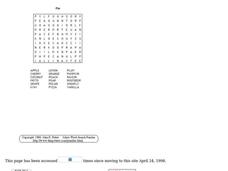 Pie Puzzle Worksheet Pie Puzzle Worksheet