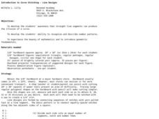 Introduction to Curve Stitching - Line Designs Lesson Plan Introduction to Curve Stitching - Line Designs Lesson Plan