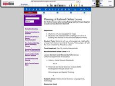 Planning A Railroad Online Lesson Lesson Plan Planning A Railroad Online Lesson Lesson Plan