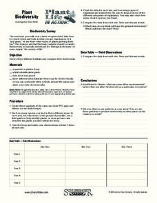 Plant Life in Action Lesson Plan Plant Life in Action Lesson Plan