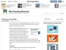 Television CensorChip Lesson Plan Television CensorChip Lesson Plan