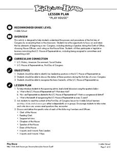 Play House Lesson Plan Play House Lesson Plan