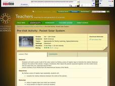 Pocket Solar System Lesson Plan Pocket Solar System Lesson Plan